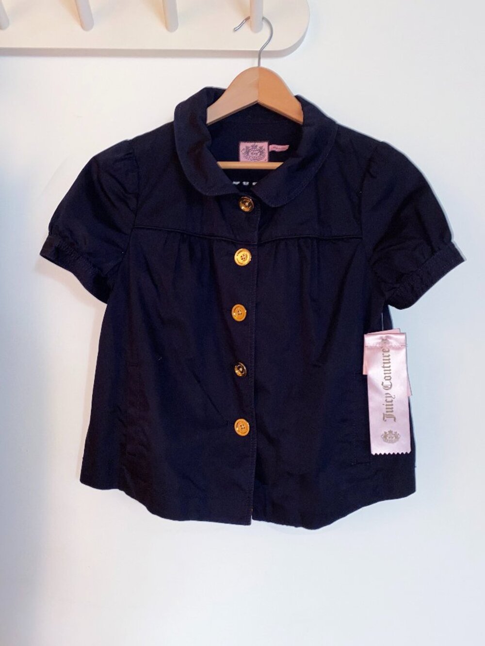 Vintage Juicy Couture Black Jacket NWT - Size 6